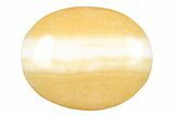 1.7" Polished Orange (Mango) Calcite Pocket Stones - Photo 3